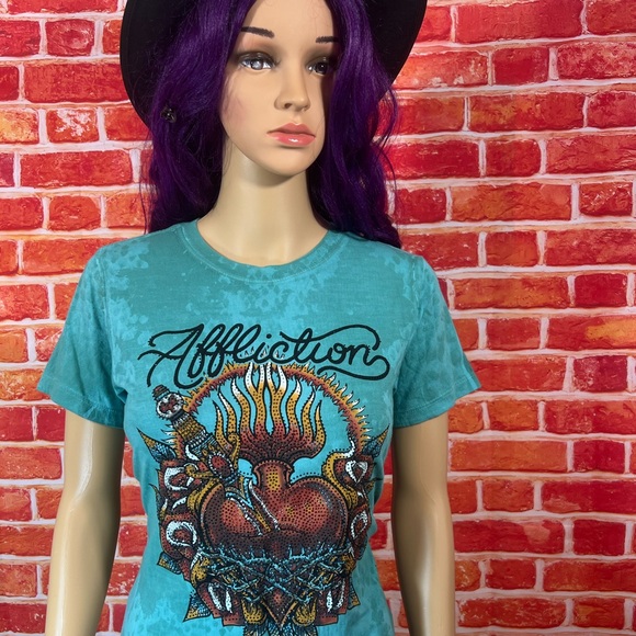 Affliction Women’s T-Shirt - Picture 7 of 14